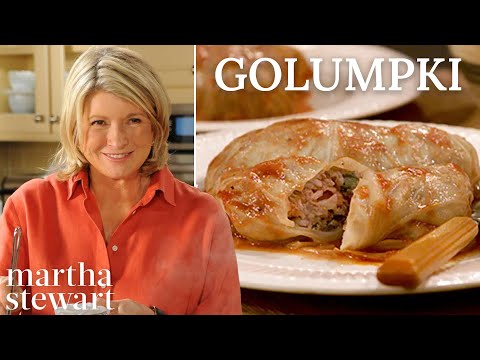 Martha Stewart Makes Stuffed Cabbage With Her Mother | Martha Stewart