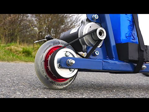Making Electric Scooter from Scrap