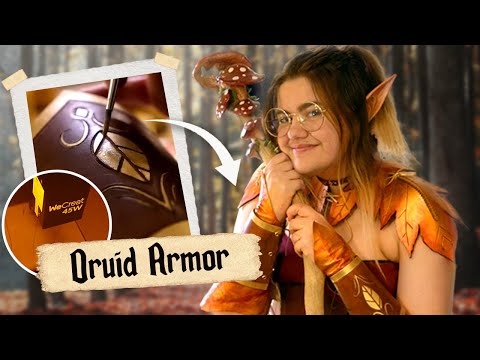 I Made Autumn Druid Armor using the WeCreat Vision Pro