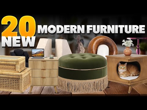 20 New Modern Furniture  On Amazon for Stunning Homes You Can’t Miss