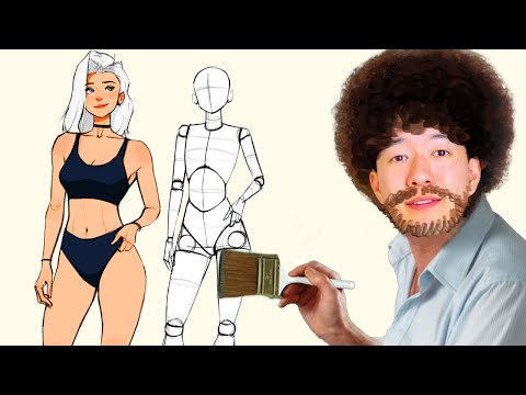 How to Draw Bodies! (Anatomy step by step beginner friendly)