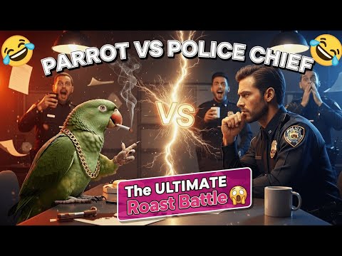PARROT vs POLICE — The ROAST Battle That Went WAY Too Far 💀🔥