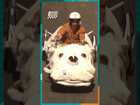 This Dragon Soapbox Tried to Take Flight and Kinda Did?? 😳🐉💨 #redbullsoapboxrace #losangeles