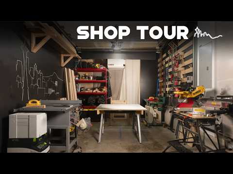 Ultimate One-Car Garage Woodshop Tour