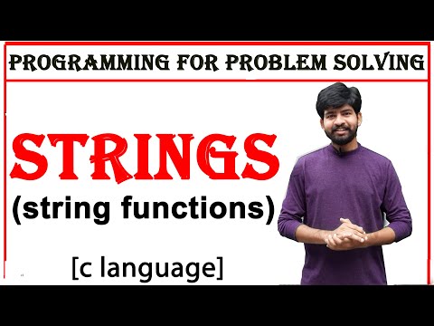 strings in c | various functions functions of string | string functions | pps | c language