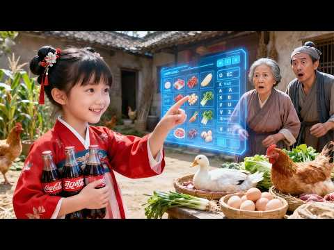 ⚡Super fille de 6 ans : nourriture illimitée, cola🥤+ramen🍜, change le destin familial✨