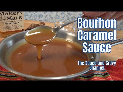 Bourbon Caramel Sauce from Scratch | Irresistible Holiday Dessert Topping | How to Make Caramel