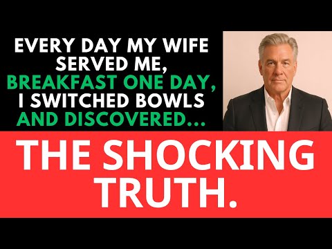 Every Day My Wife Served Me Breakfast…But One Day I Switched the Bowls and Discovered Shocking Truth