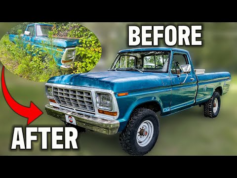 20 Years Abandoned 79 F250 4x4 Ranger - Can We Save it?