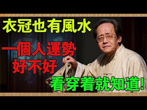 穿衣服就是在穿風水！倪師親傳「衣相學」：穿成這樣的人，自帶黴運和負能量，趕緊遠離！#倪海廈 #衣相學 #風水 #運勢 #心理學 #修心 #穿搭 #面相 #智慧 #改命