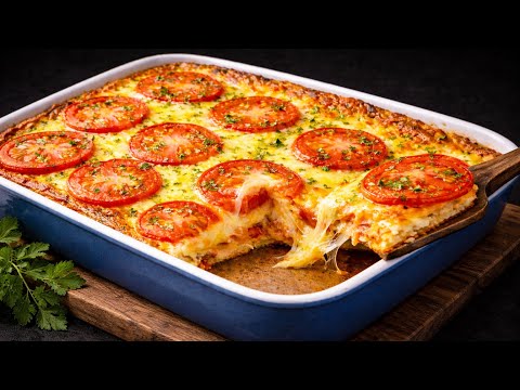 Schnelles Kartoffelgericht mit Schinken und Käse! Dieses einfache Rezept wird alle sofort begeister!