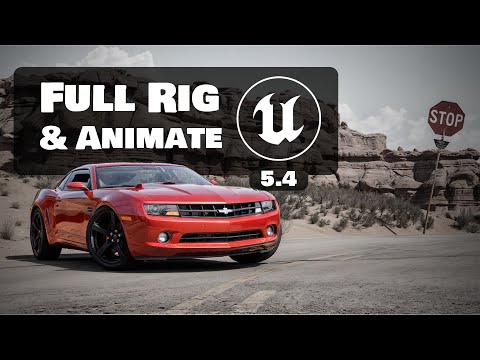 I Mastered Car Rigging in Unreal Engine 5.4, and Here's How!