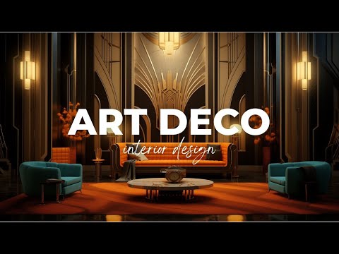 Modern Art Deco Interior Design: Evolution and Revival