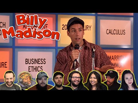 Reactors Reacting to "EVERYONE IN THIS ROOM IS NOW DUMBER FOR HAVING LISTENED TO IT" | Billy Madison