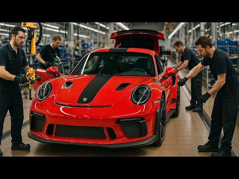 Inside the Porsche Factory: From Chassis to 330 km/h Supercar (Full Process)