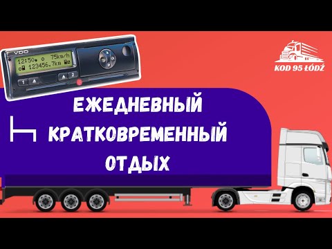 Какие паузы необходимо делать в течении рабочего дня дальнобойщику? Режим труда и отдыха водителя
