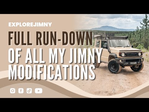 FULL REVIEW OF MY SUZUKI JIMNY JB74 MODIFICATIONS