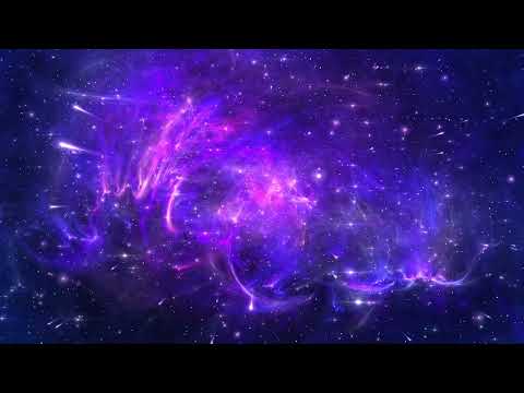 Space Travel ★ 4K Shooting Stars Galaxy ★ Longest BEST FREE HD 1-Hour Meditation Purple Blue Nebula