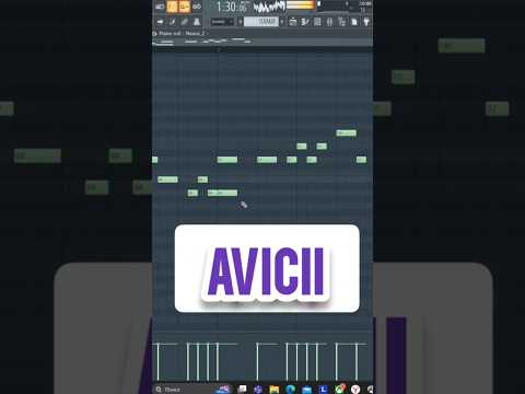 Avicii - Wake me Up Melody! #fyp #avicii #music #edm