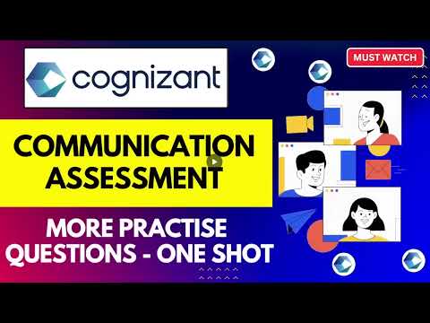 🔥Cognizant Communication Assessment Round Question | Actual Live Questions | Cognizant Hiring Drive