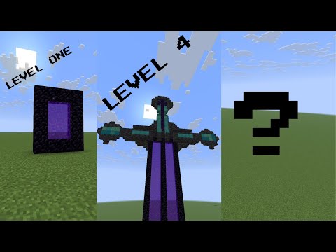 5 levels of Minecraft Nether portals