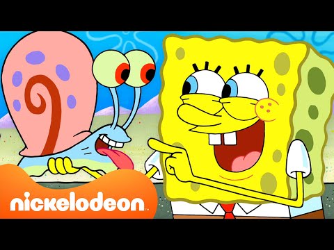 45 МИНУТ со Спанч Бобом и Гэри 🧽🐌 | Nickelodeon Cyrillic