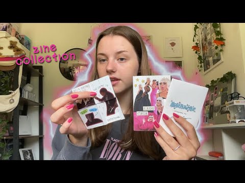 Showing my zine collection!!