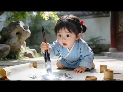 Bullied seeking father, the girl awakens magic brush power—Prince Regent dotes on her as princess!