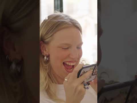 Trying Orange Coffee in Lisbon