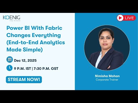 Power BI With Fabric Changes Everything (End-to-End Analytics Made Simple)