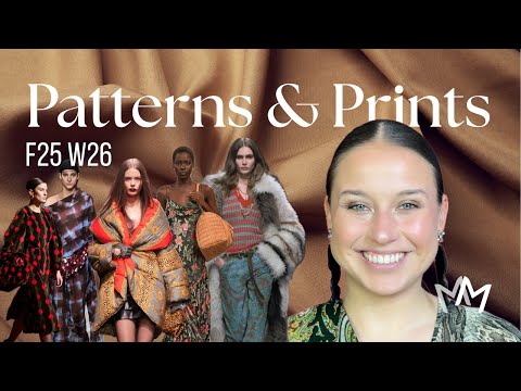 Top Fashion Prints & Patterns for Fall/Winter 2025-2026