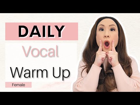 Daily Vocal Warm Up #10 for Smooth Singing (Female Higher Voices)