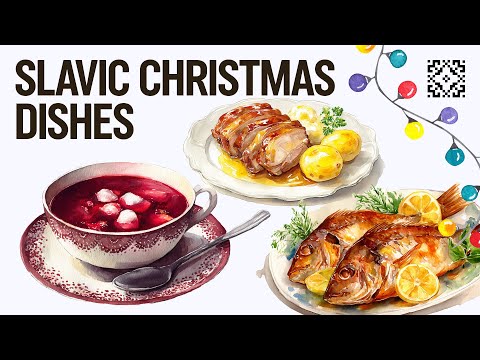 Slavic Christmas & New Year Foods In 14 minutes: The Main Holiday Dishes
