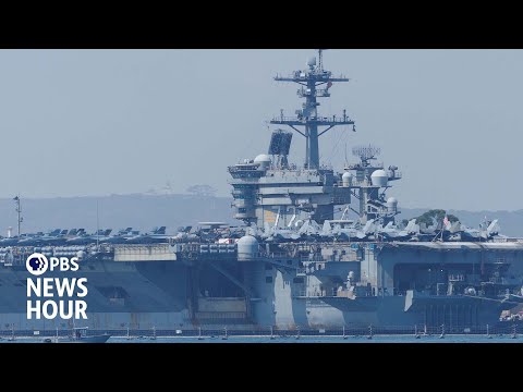 News Wrap: U.S. forces shoot down Iranian drone near aircraft carrier in Arabian Sea