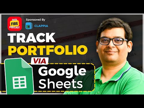 Use Google Sheets to track your Mutual Fund and Stock Portfolio