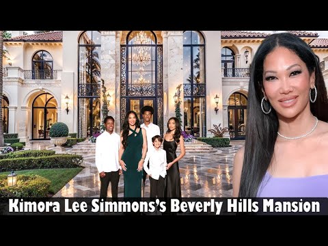 Kimora Lee Simmons’s Beverly Hills Mansion – A Fashion Mogul’s World of Glamour, Family, and Luxury