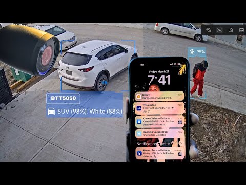 Opening My Garage Door With Unifi AI Pro License Plate Recognition!