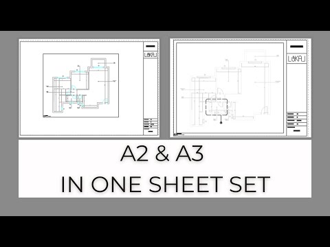 Different Sheet Sizes in One Sheet Set - AutoCAD for Beginners