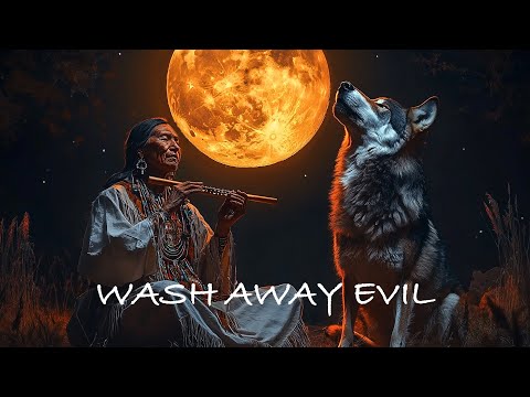 Wash Away Evil - Native American Flute With Shaman Music for Deep Sleep, Relaxation, Focus
