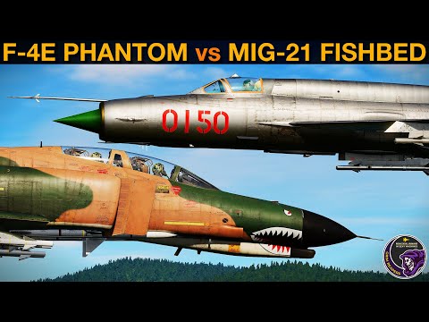 F-4E Phantom vs Mig-21 Fishbed: Vietnam War Dogfight | DCS