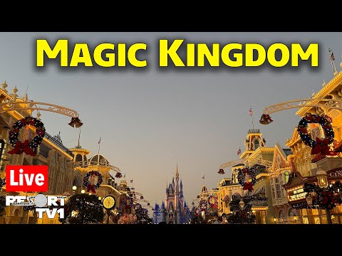 🔴Live: Saturday Evening Christmas Fun at Magic Kingdom - Walt Disney World Live Stream - 12-20-25