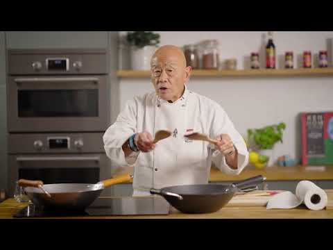 What kitchen utensils should be used with a wok? | Ken Hom's FAQS