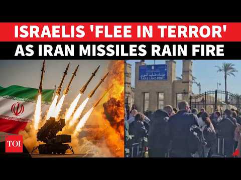 ‘WON’T STAY IN HELL’: Israelis ‘Run For Their Lives’ Amid Iran Missile Storm | ‘Escape At Any Cost’
