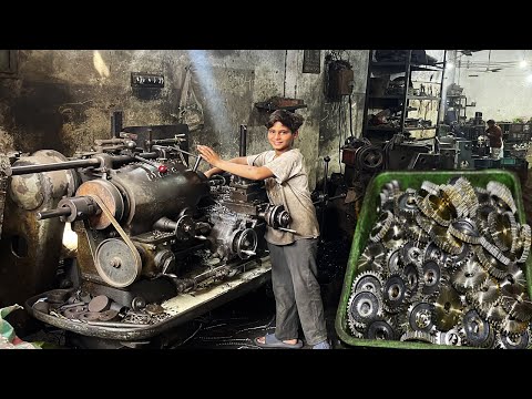 Extremely Amazing Skills of 10 Years Old Boy Made Packing Machine Gear