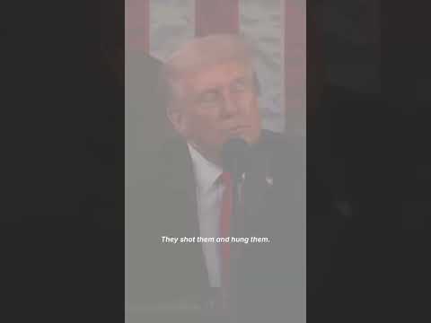 Trump targets Iran in fiery State of the Union address