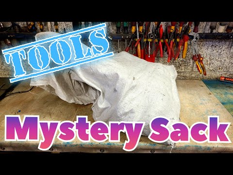 Another mystery bag of broken power tools. What's inside??