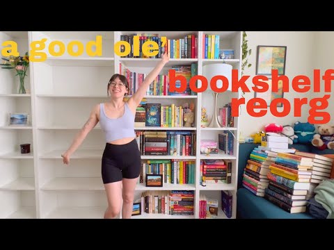 I bought too many books, and now I have a new shelf, so let's decorate it