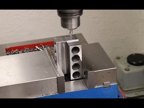 V8 engine model building. Part-1 - The engine block and crankshaft machining