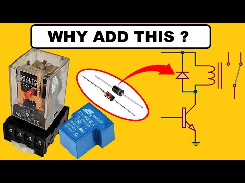 Why add this Diode to your Relay Coil?