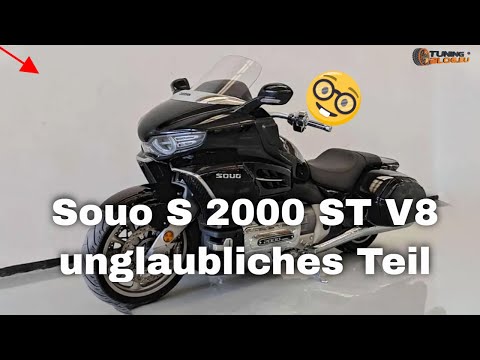 Souo S 2000 – Chinas 8-Zylinder-Bike ist der Oberhammer